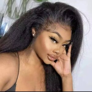 16 inch Brazilian kinky straight hair