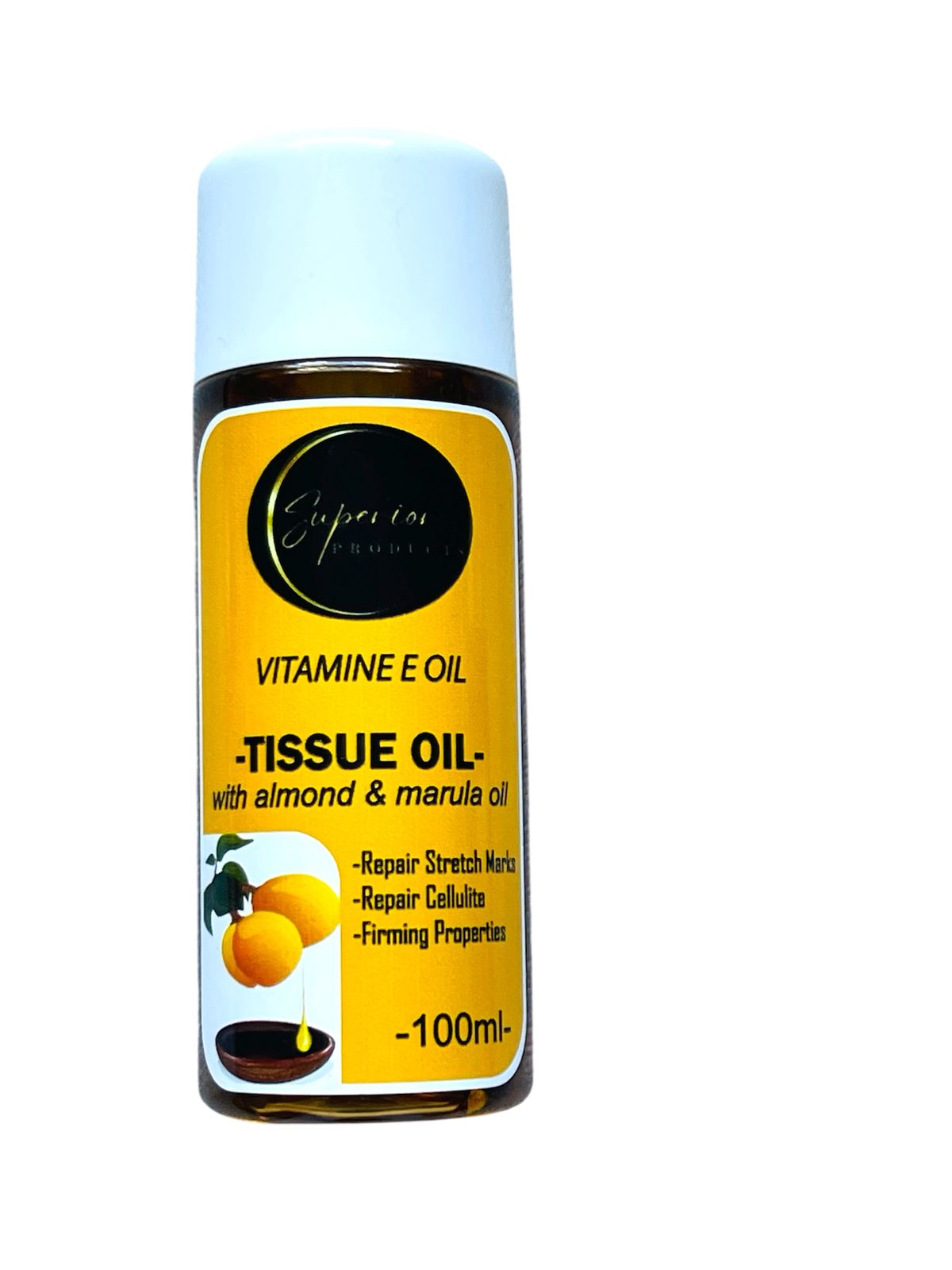 Vitamin E tissue oil